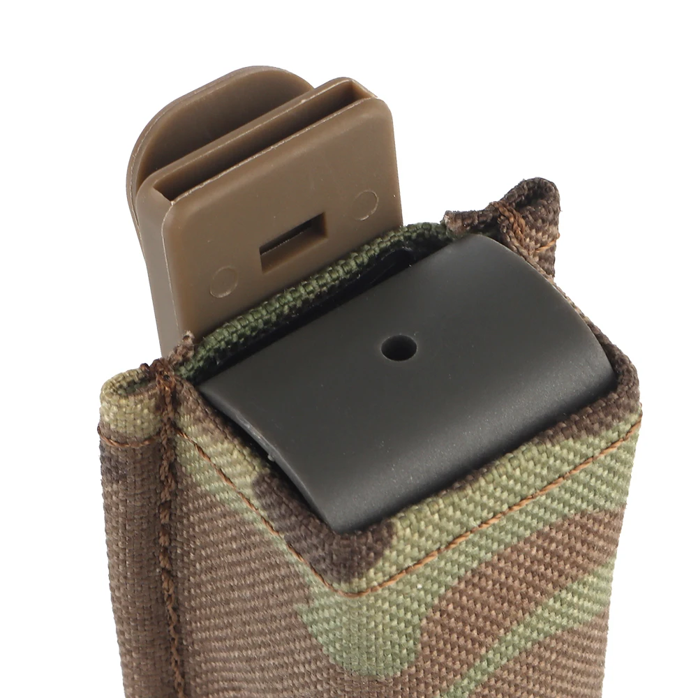 Bolsa táctica para revista individual de 9mm, inserto de cuña Kydex, Clip de malicia KYWI Mag para cinturón TMC, accesorios para caza, Airsoft y Paintball - imagen 5