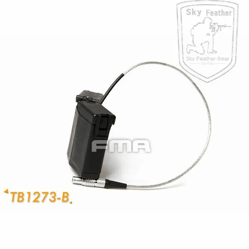 Caja de batería ficticia táctica FMA, caja de batería, NVG, sin función, con cable - imagen 5