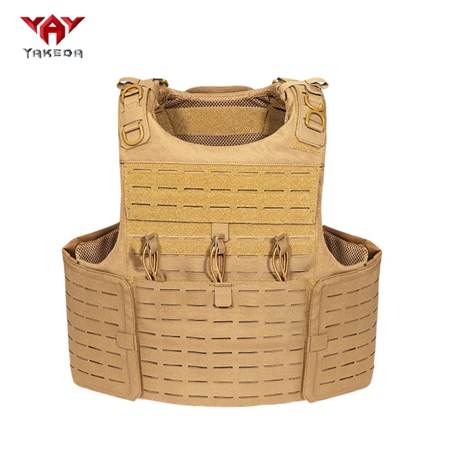 Chaleco táctico YAKEDA desmontable MOLLE modular corte láser exteriores - imagen 4