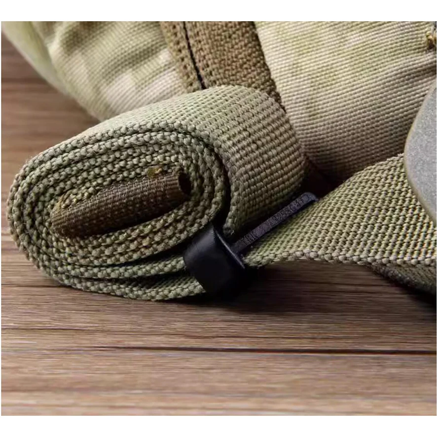 Ykk cinturón de correas de cola desmontable, hebilla de Clip fija, cinturón táctico, accesorios de ropa de caza - imagen 4