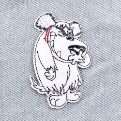 Parche termoadhesivo perro divertido – Bordado para coser o planchar