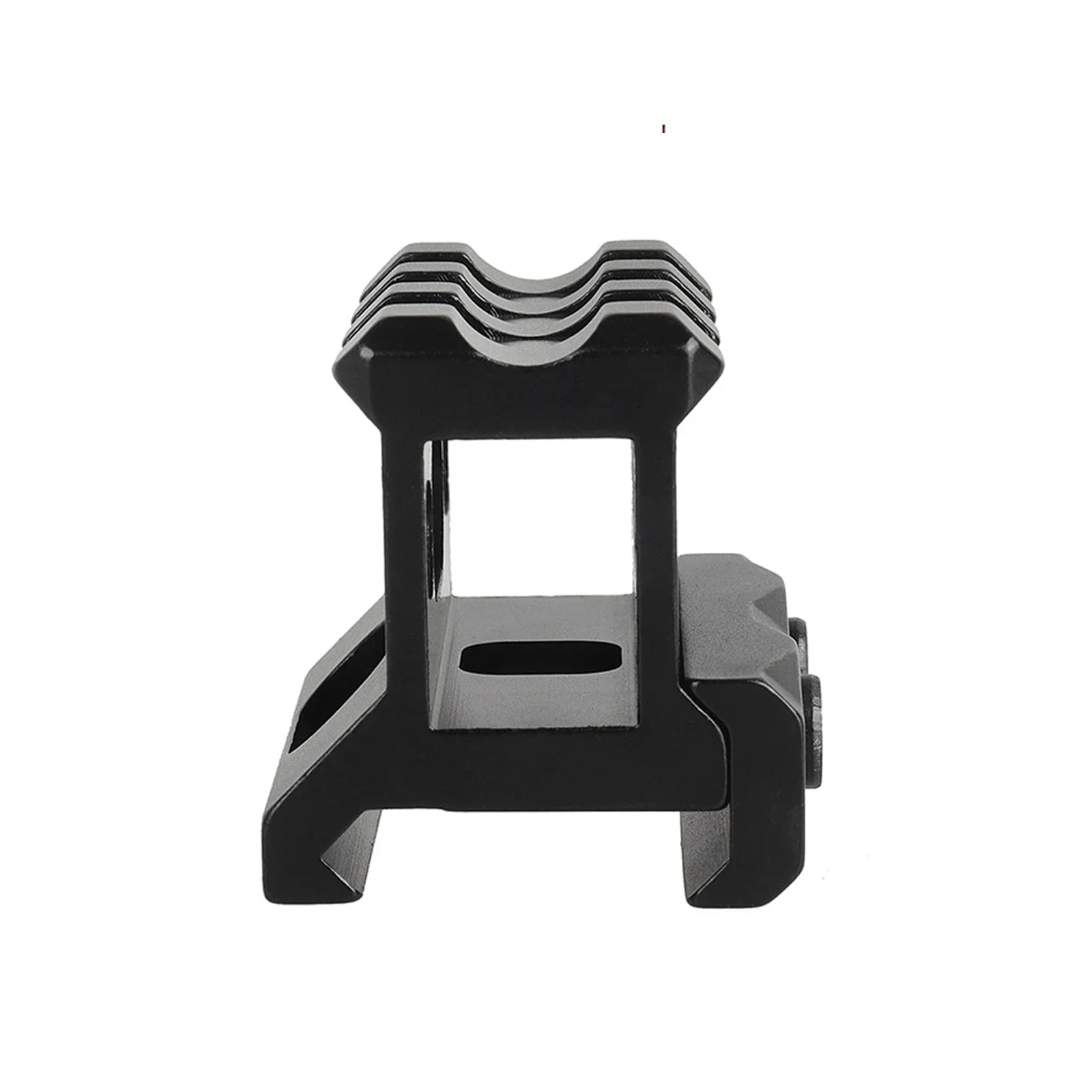 Soporte elevador de 1 "de altura, montaje elevador corto Picatinny, soporte de Base elevadora de alcance de aleación de aluminio, riel Picatinny de 20mm - imagen 4