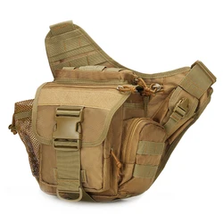 Bolsa mensajero táctica impermeable camuflaje para fotografía y outdoor