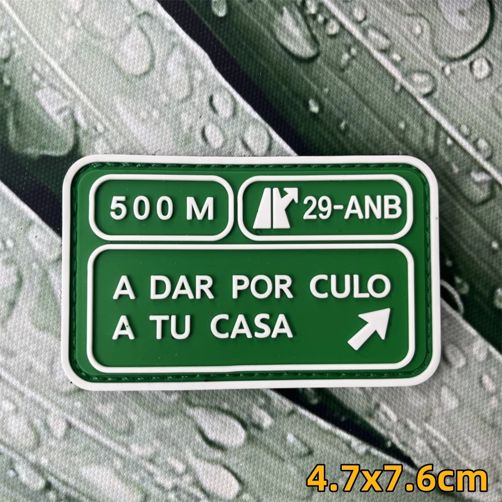 Parche táctico PVC para ropa y equipamiento, diseñado en España - imagen 5