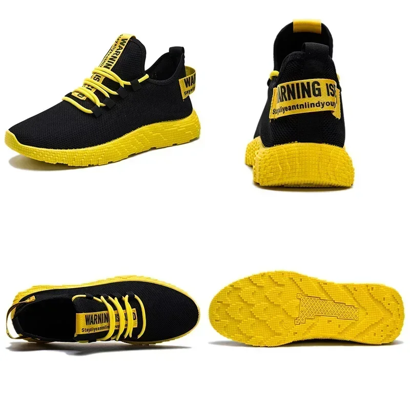 Zapatos de malla para hombre, zapatillas informales transpirables para hombre, zapatillas ligeras con cordones para caminar, Tenis masculinos, zapatos deportivos informales para hombre - imagen 5