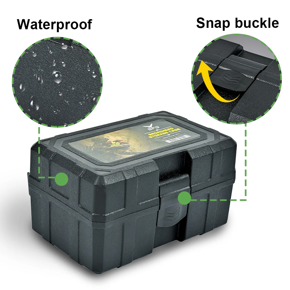 Caja de Almacenamiento para Puntas de Flecha, Contenedor de Puntas de Flecha, Estuche Rígido de ABS, Organizador de Puntas de Flecha, Soporte para Flechas para Caza con Arco - imagen 5