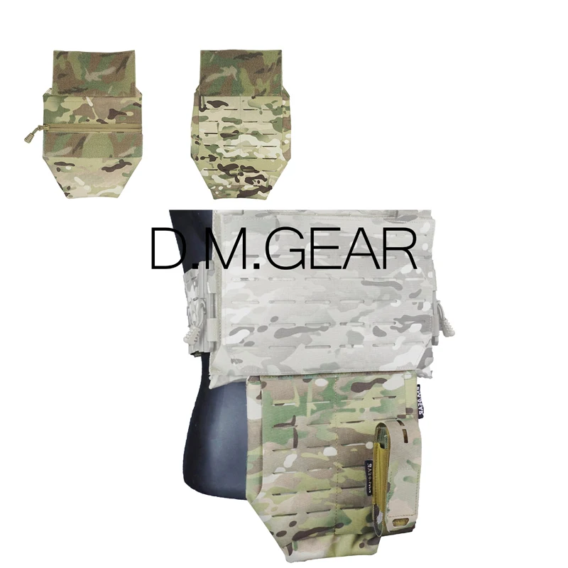 Protector chaleco táctico multiusos entrepierna caza Panel MOLLE protector - imagen 2