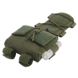 Bolsa táctica NVG MK2 para baterías con cuerda elástica