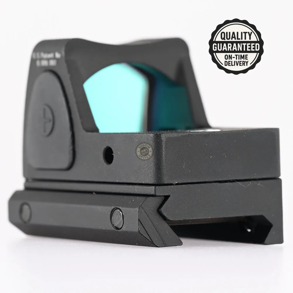 Shooin Mini Red Dot Sight 3MOA Dot a prueba de golpes alcance óptico al aire libre con montaje de 20mm y botón de interruptor fácil - imagen 2
