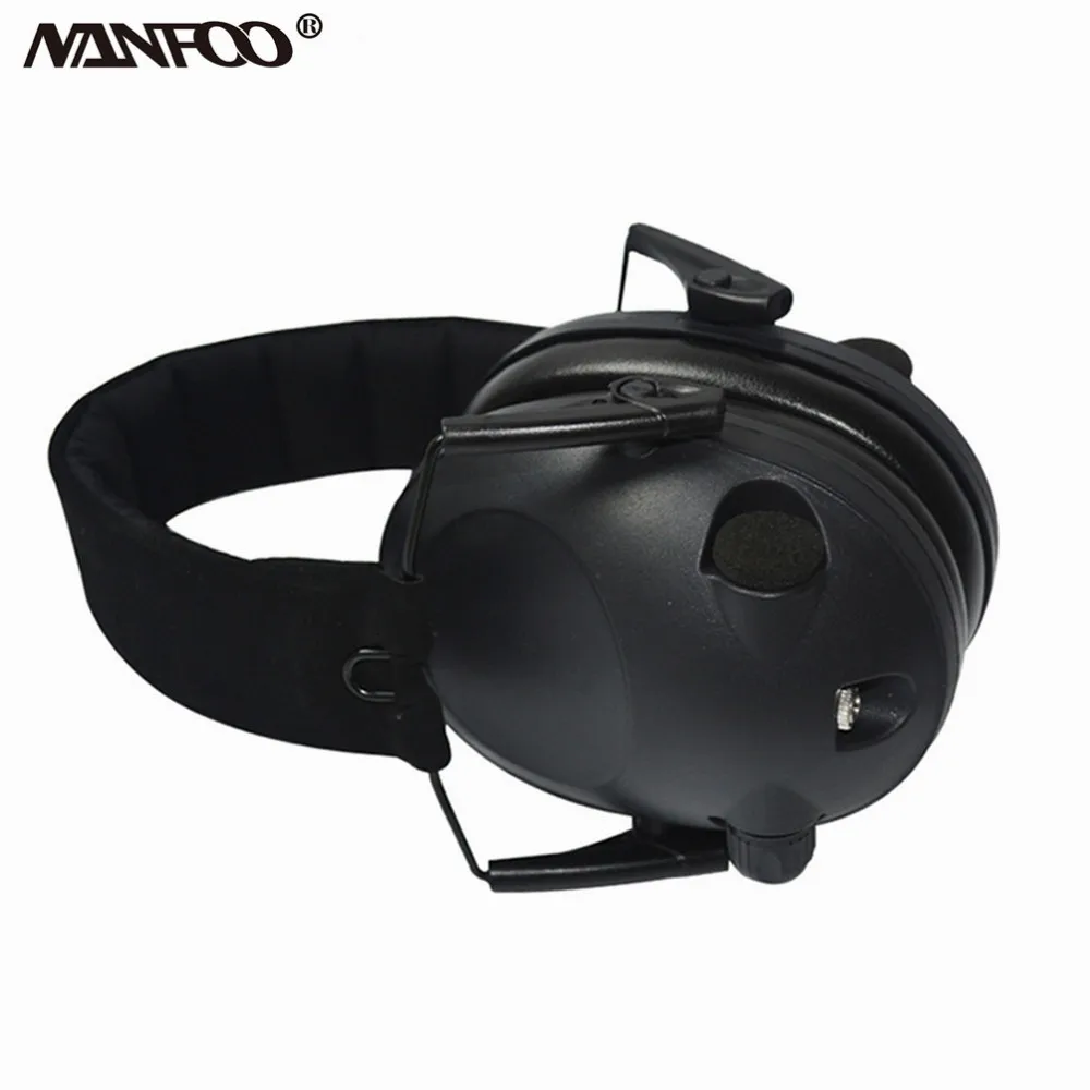 Auriculares antiruido para Tiro Táctico Hunter 6S, orejeras insonorizadas inteligentes militares, ensanchada diadema, esponja gruesa