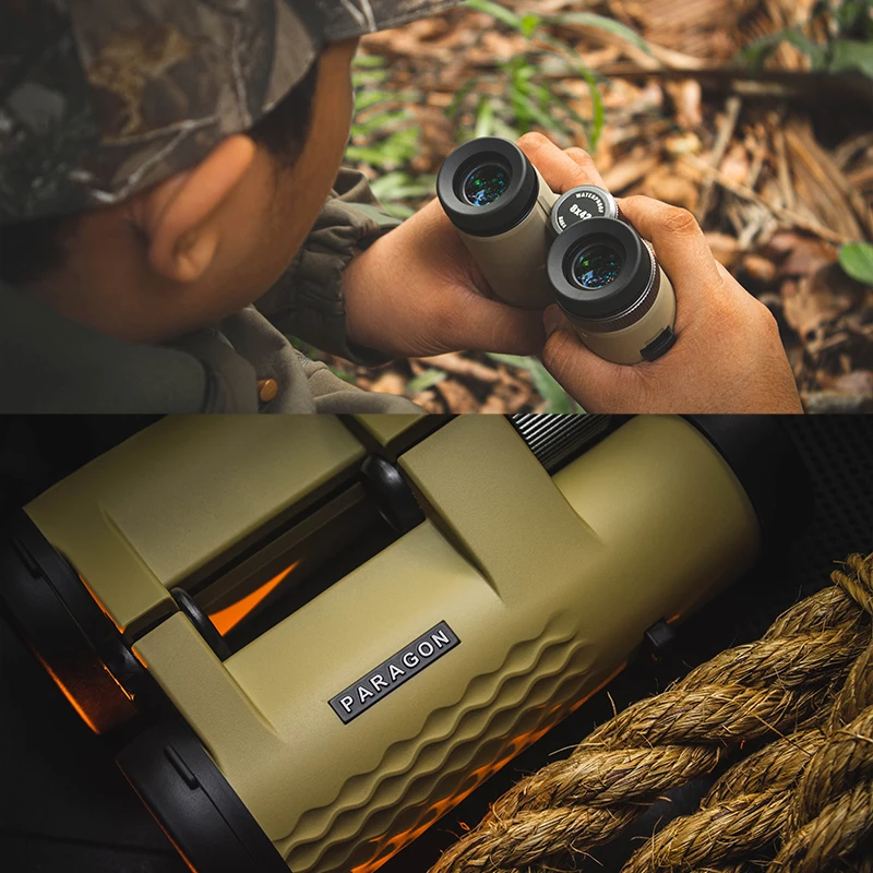 Prismáticos Vector Optics Paragon 8X42/10X42 HD, prisma de techo, totalmente multicapa para observación de aves y caza al aire libre - imagen 3
