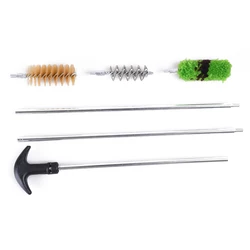 Kit limpieza escopeta 12 GA cepillos aluminio para caza profesional