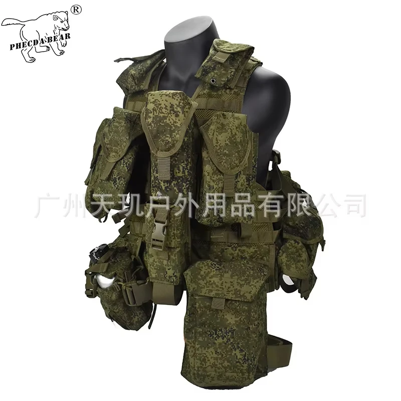 Chaleco EMR ruso FG ruinas OD verde 6SH117 vehículo táctico (excluido hervidor/radio) - imagen 3