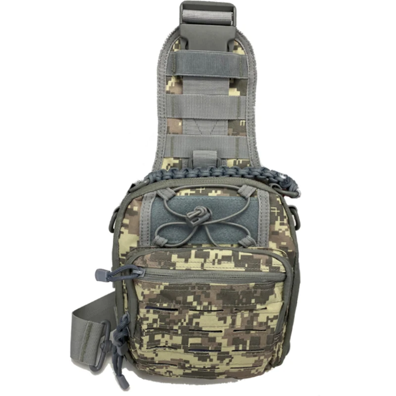 Bolso de hombro táctico militar para hombre, bolsa Molle de nailon 600D para caza, montañismo al aire libre, Camping, pesca, senderismo, deportes - imagen 4