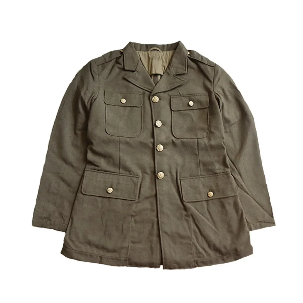 Chaqueta de EE. UU. de la Segunda Guerra Mundial, chaqueta gruesa de entrenamiento deportivo recreativo para hombre, réplica de abrigo estilo WW2, 1a chaqueta - imagen 3