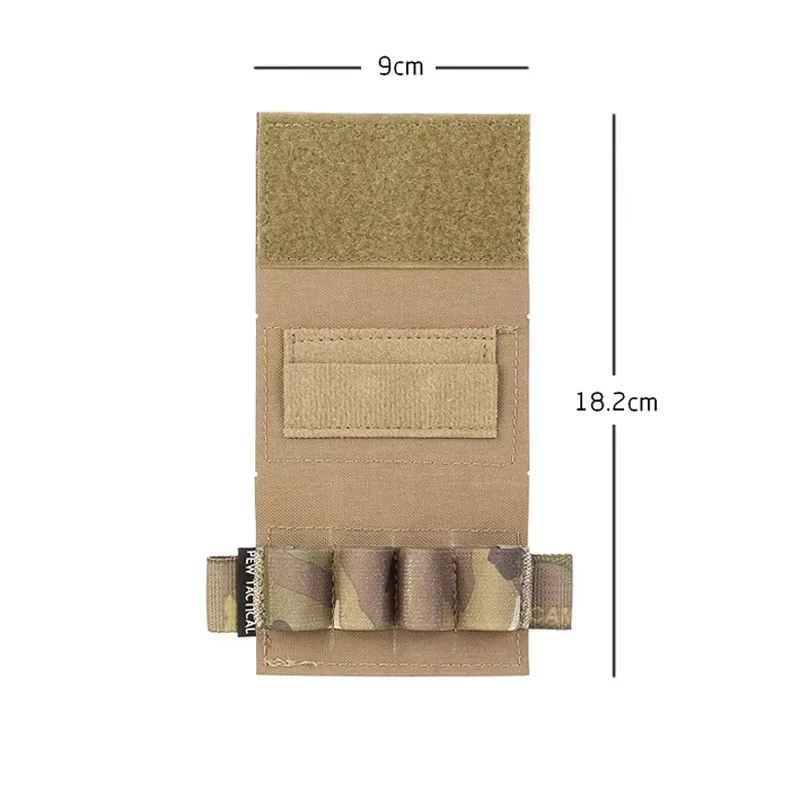 AXL Estuche portabaterías táctico – Bolsa MOLLE para casco - imagen 4