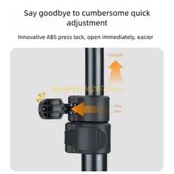 Trípode plegable J1HC para teléfono, Base estable giratoria panorámica 360 ​​grados, Control remoto inalámbrico, compatible