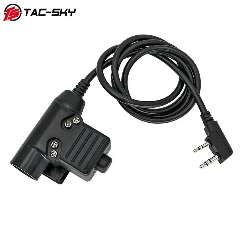Auriculares tácticos TAC-SKY TSC2, auriculares Airsoft con cancelación de ruido y adaptador de riel U94 ptt y ARC para TAC /PeltorComta - imagen 5