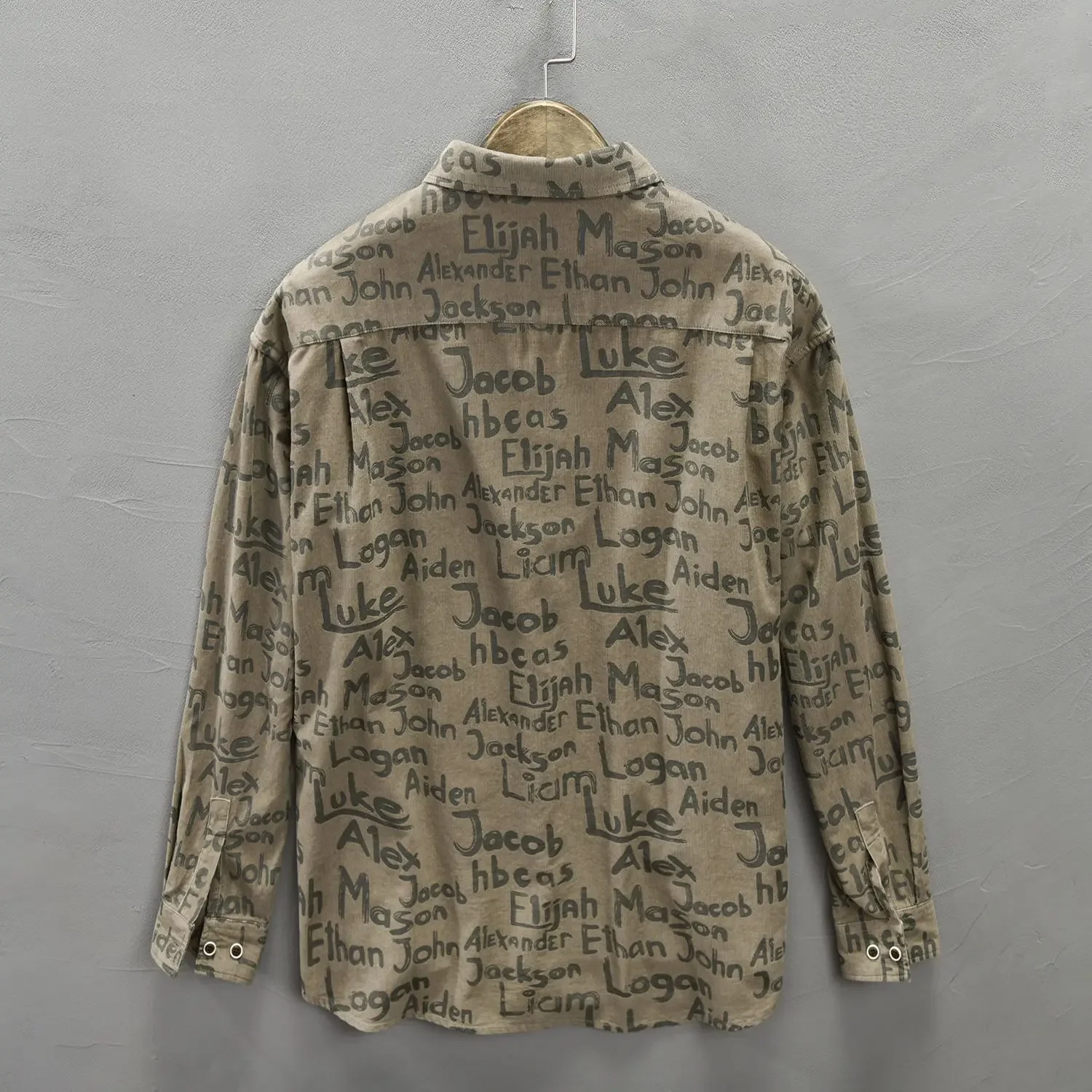 Camisa táctica estampada Hong Kong manga larga con forro - imagen 5