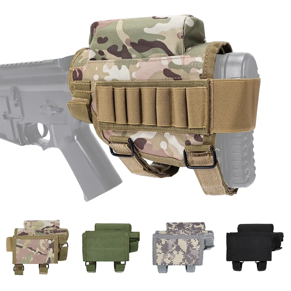 Bolsa de descanso táctico ajustable para Rifle, soporte de bala, almohadilla elevadora de nailon, cartuchos de munición 300. Winmag 308 - imagen 5