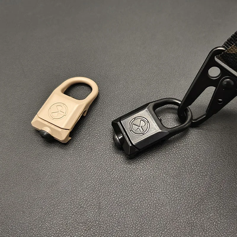 GBB-eslinga QD táctica de liberación rápida, montaje de alcance giratorio, accesorio de caza apto para riel de 20mm, adaptador de fijación QD - imagen 4