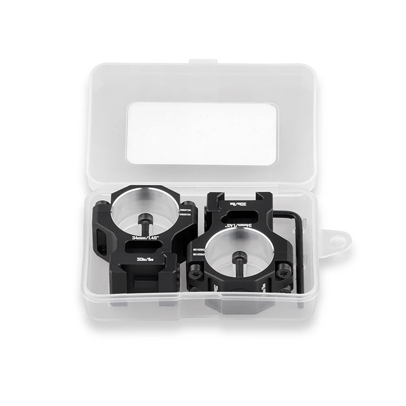Anillo de alcance de Rifle Discovery 34mm 35mm para riel Picatinny Cnc 7075 accesorios de caza de aluminio de aviación anillo de montaje de mira óptica - imagen 5