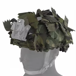 Cubierta táctica para casco al aire libre, accesorios para casco de camuflaje, accesorios de caza, equipo de entrenamiento para Cosplay