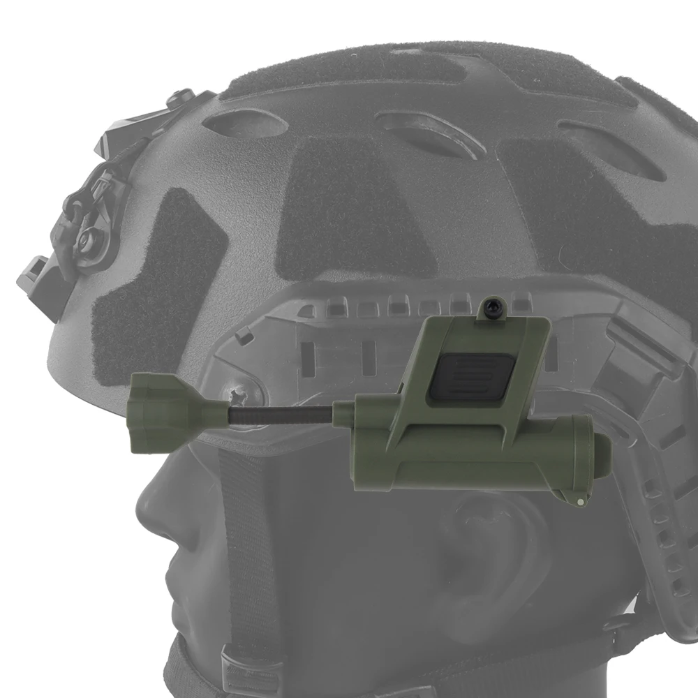 Luz táctica para casco MPLS de 4. a generación, 5 modos, luz roja/verde/azul/blanca/IR IFF, linterna para senderismo al aire libre, caza y pesca - imagen 4