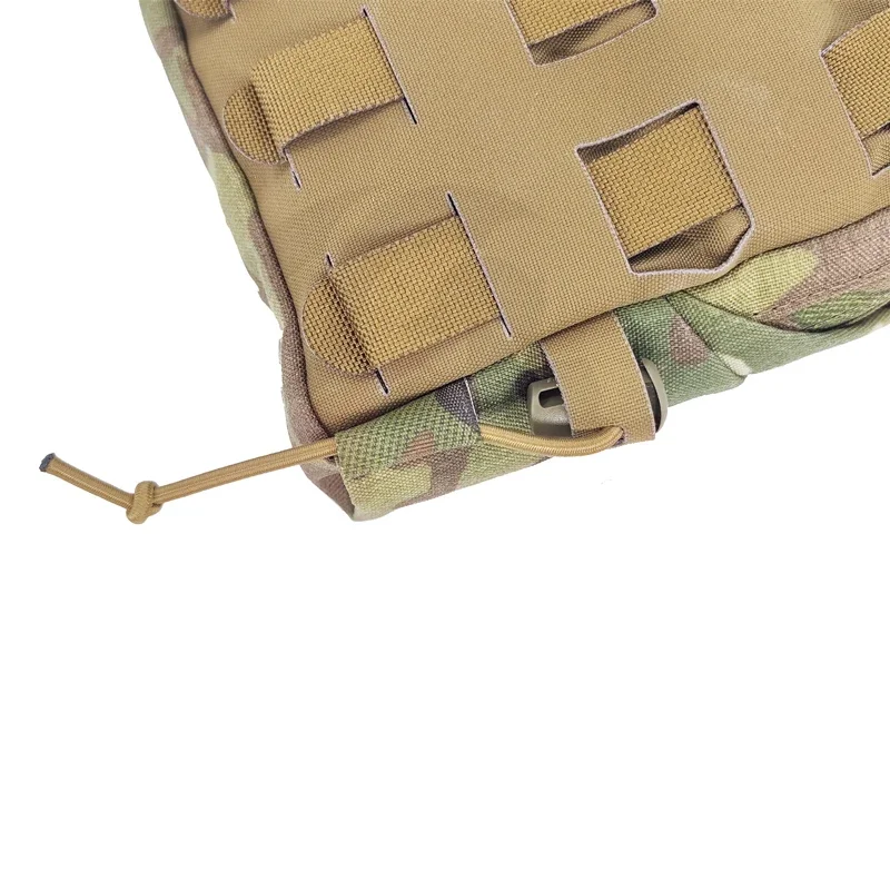 Bolsa para artículos diversos Airsoft EDC de 6x5 pulgadas, bolsa táctica GP Molle, almacenamiento de utilidad multifuncional para exteriores, riñonera, equipo - imagen 5