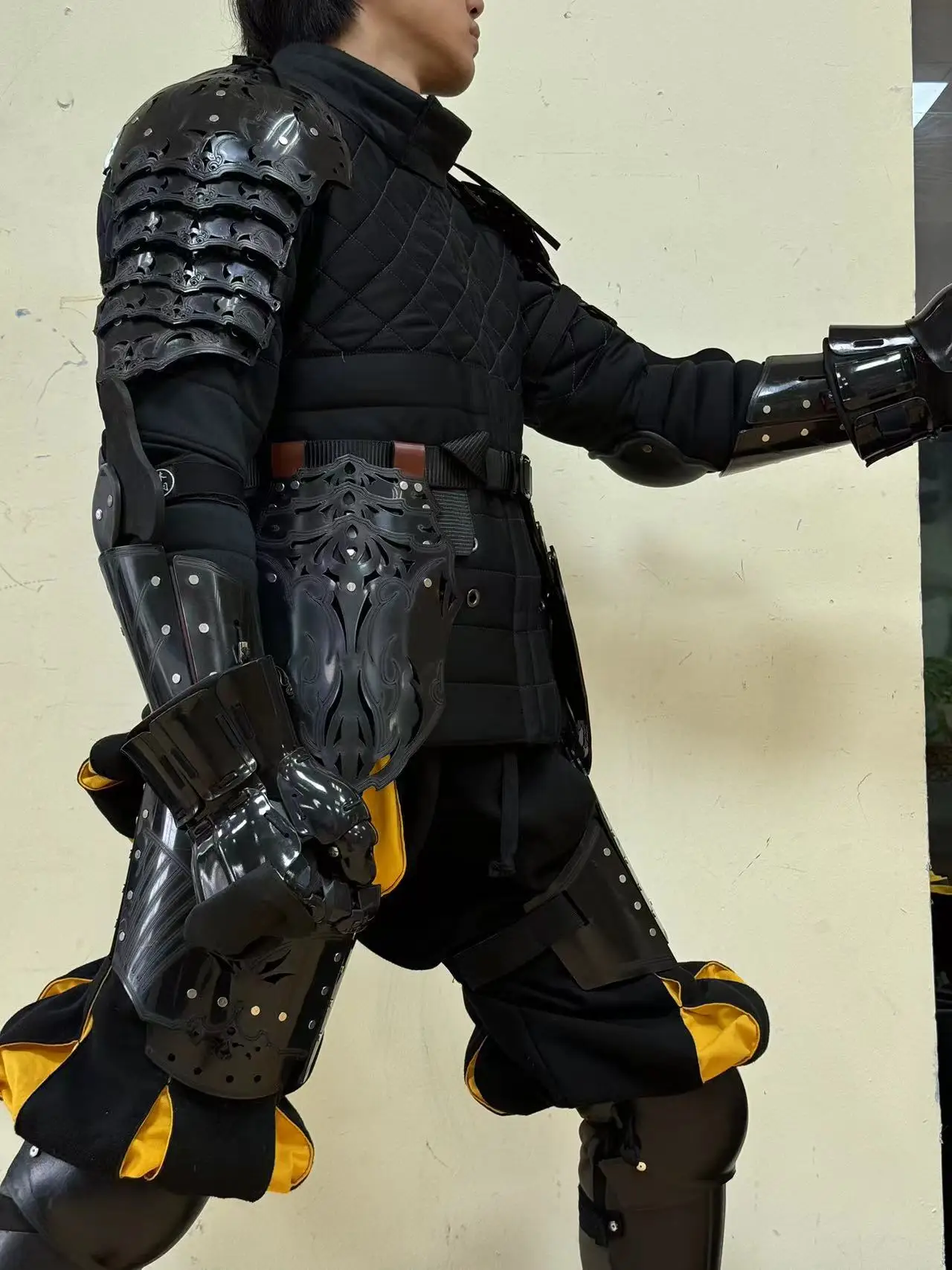 Accesorios para espada, protectores externos de muslos, columpios de cintura, nuevos protectores de hombros externos