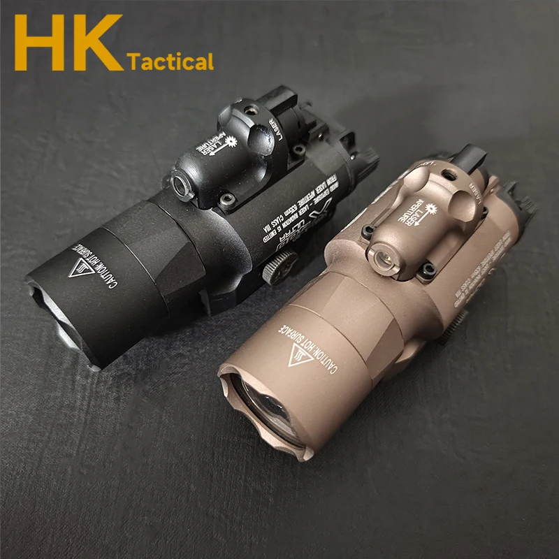 Luz de arma infrarroja táctica SF X400 Ultra X400U Flahslight con mira láser, pistola de caza, linterna para Glock 17 - imagen 2