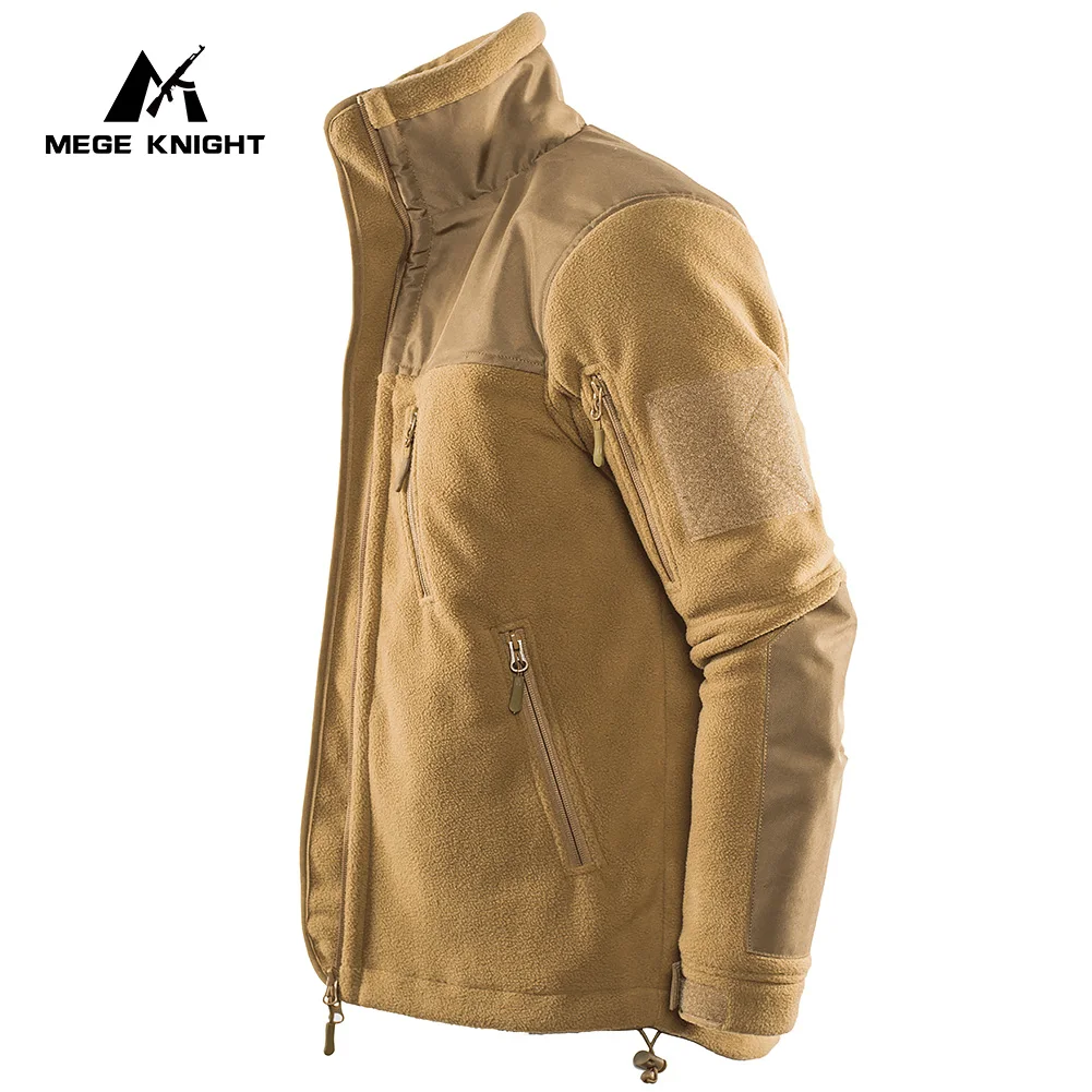 Chaqueta táctica de lana térmica para hombre, abrigos de trabajo militares de EE. UU., deportes al aire libre, senderismo, caza, combate, Airsoft, camuflaje, prendas de vestir del ejército, Invierno - imagen 5