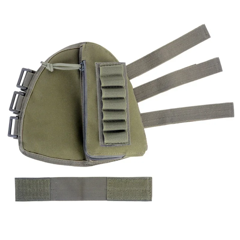 Soporte táctico para la mejilla con bolsa de munición escopeta y rifle - imagen 3