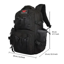 Yakeda Mochila MOLLE camuflaje para viaje y senderismo al aire libre