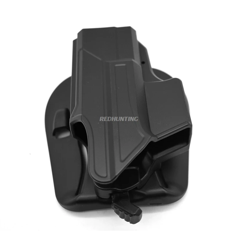OWB G 19 19X funda para pistola mano derecha funda de pistola de liberación rápida cinturón de transporte abierto funda G19 para caza Paintball - imagen 4