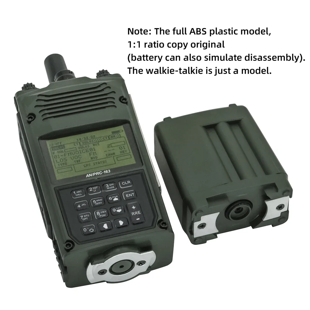 Adaptador de auriculares tácticos PRC 163 caja de Radio Virtual para tiro táctico Airsof COMTA auriculares de caza para radio Yaesu Vertex - imagen 5