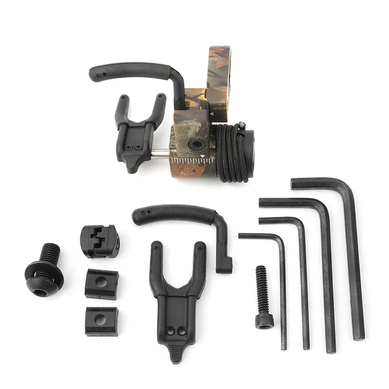 Soporte de flecha de caída, arco compuesto ajustable, aleación de aluminio, mano izquierda/derecha para arco, accesorios de tiro de caza, 1 ud. - imagen 3