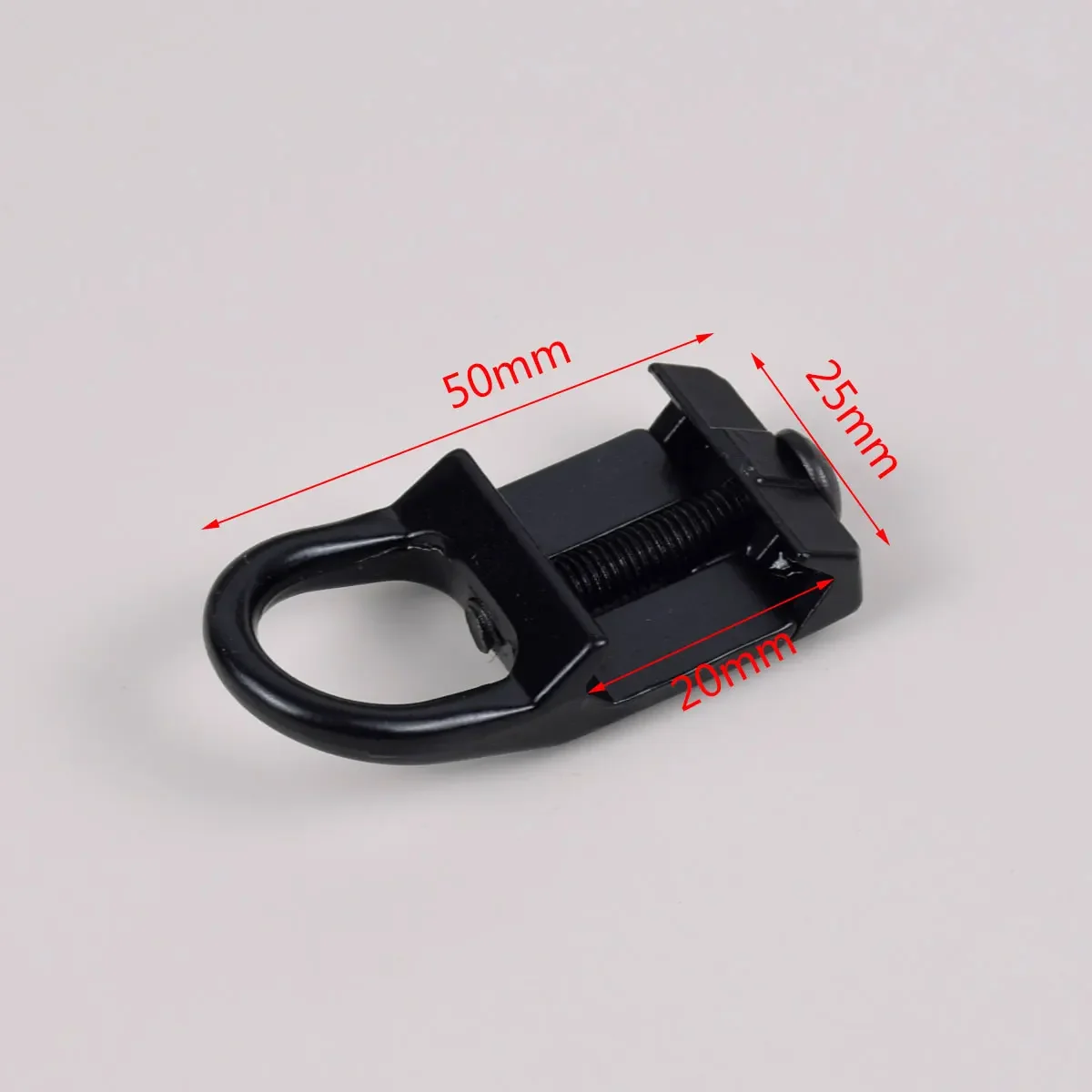 Hebilla de pistola de separación rápida RSA, accesorio de montaje giratorio, adaptador compatible con riel de 20mm, accesorios para Rifle de caza, Airsoft - imagen 5