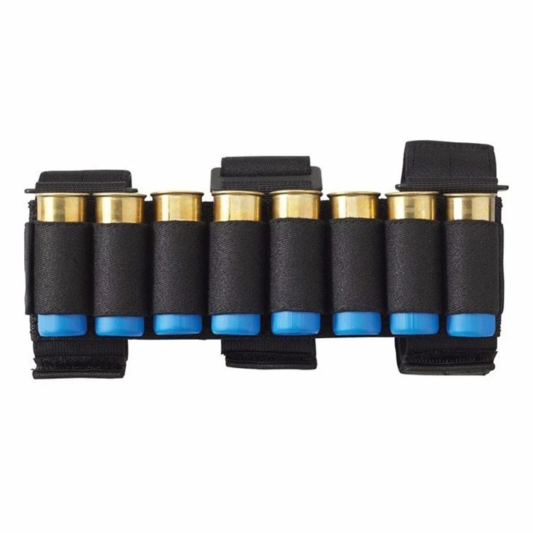 Portacartchos escopeta táctico – Funda 8 cartuchos calibre 12/20 - imagen 3
