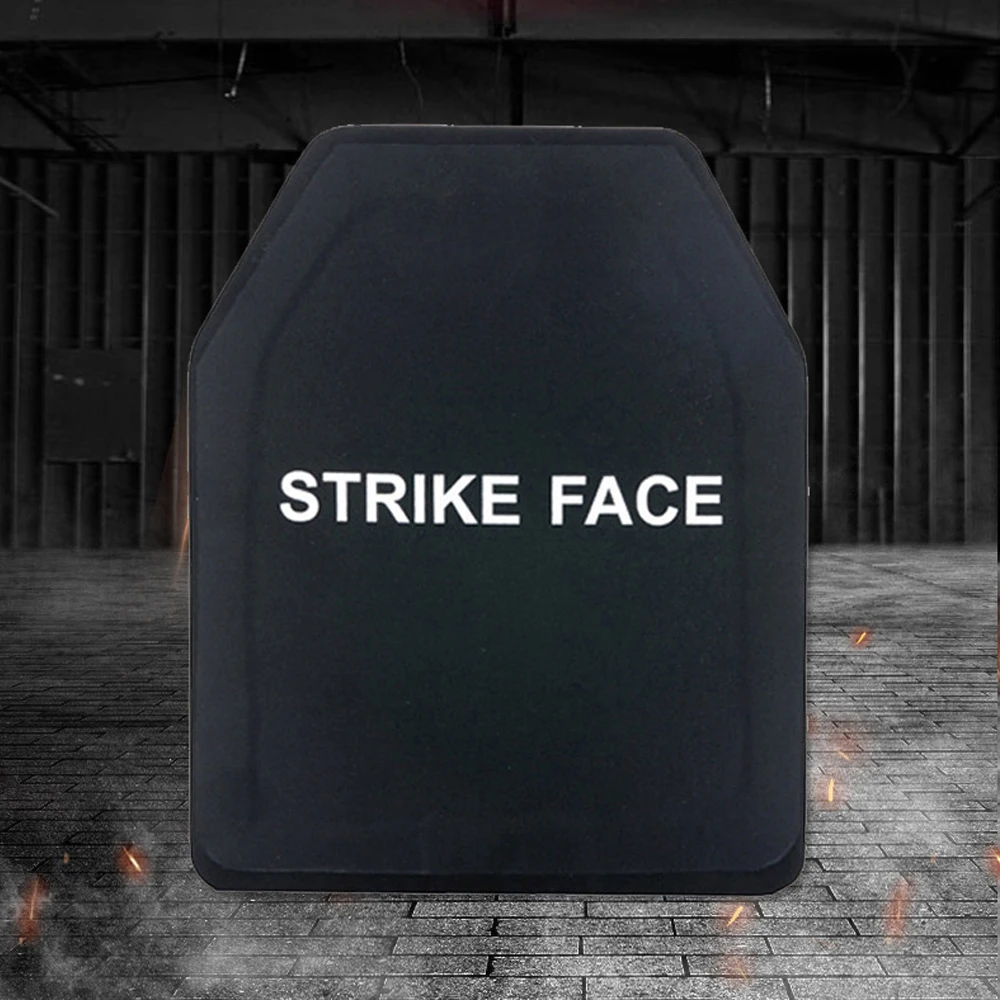 Inserto de chaleco a prueba de balas, placa a prueba de balas, 10x12 pulgadas, NIJ III independiente, PE puro, peso ligero, antiak47, MSC, 7,62mm - imagen 2