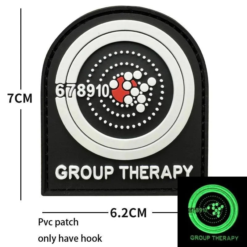 Nuevo brazalete de goma 3D de PVC M416 edición Q, mochila BABAYAGA, colección de moral, parches militares de gancho y bucle rosa SR 25 para ropa - imagen 4