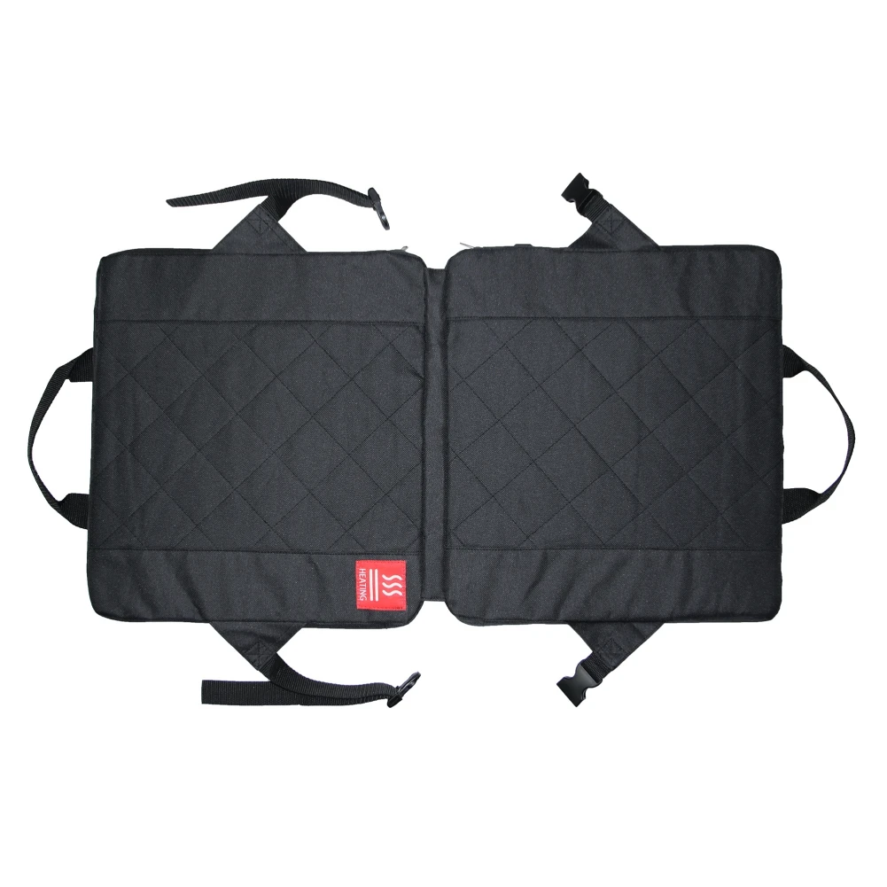 Almohadilla calefactora recargable por USB, cojín de asiento súper cálido, tela Oxford 600D, para invierno, tienda de campaña, hogar - imagen 4