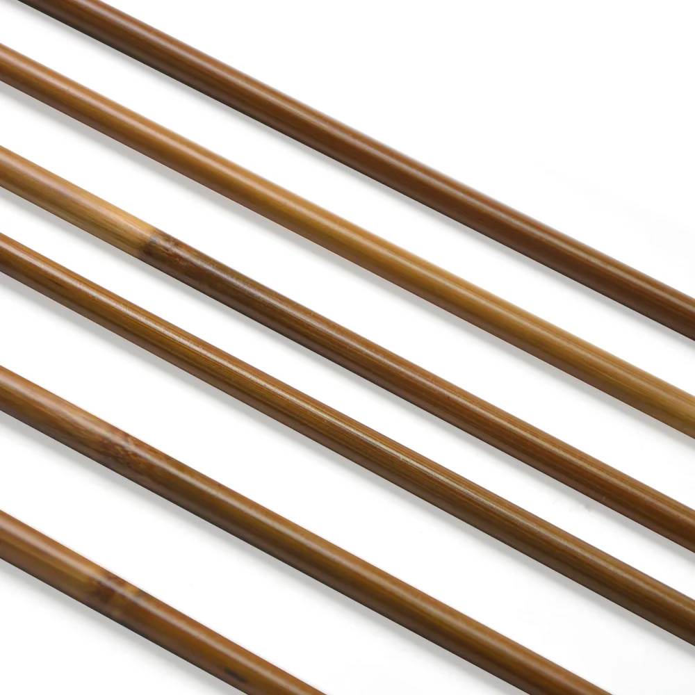 6/12 Uds eje de flecha de bambú 80/83/85cm tiro con arco flecha de bambú OD 7/8/9/10mm para arco recurvo tiro de caza con arco largo tradicional - imagen 3