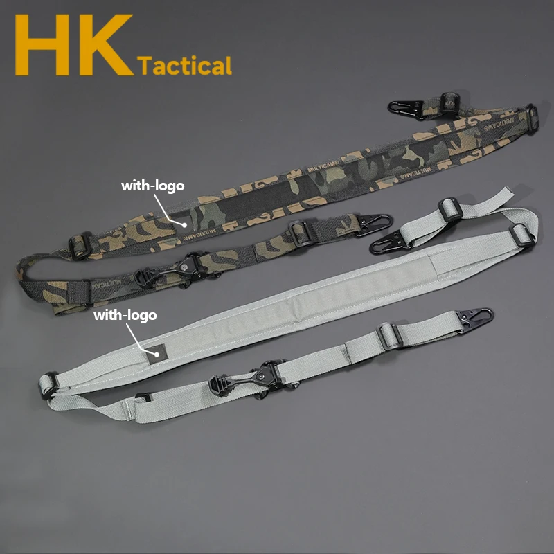 Correa de hombro Modular de combate para Rifle táctico, Ajuste rápido QD, lengüeta de tracción de goma M4 AK Sling Airsoft - imagen 4