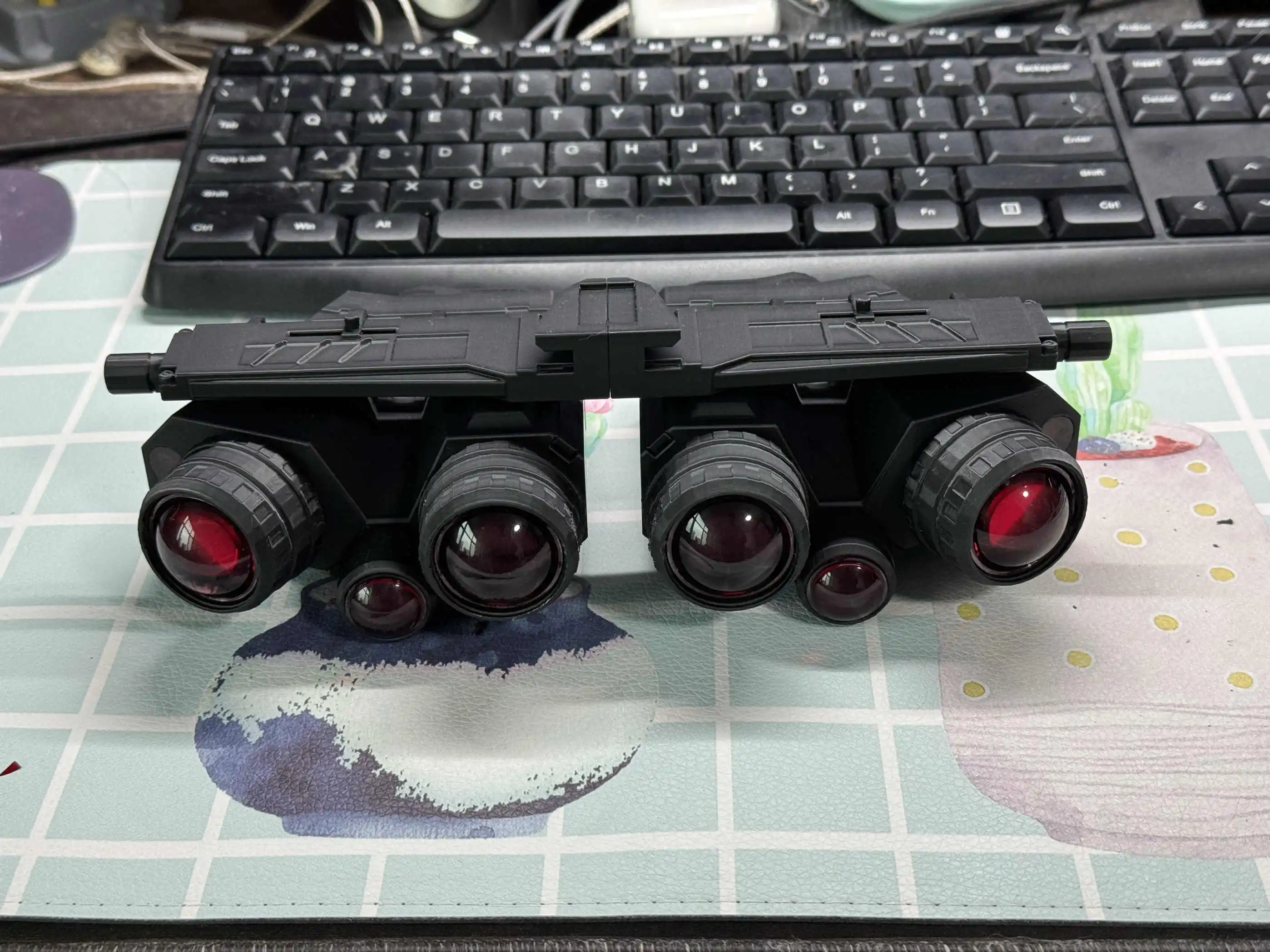 Nuevo dispositivo de visión nocturna de seis ojos GPNVG para exteriores, versión no funcional, modelo de vestidor - imagen 2