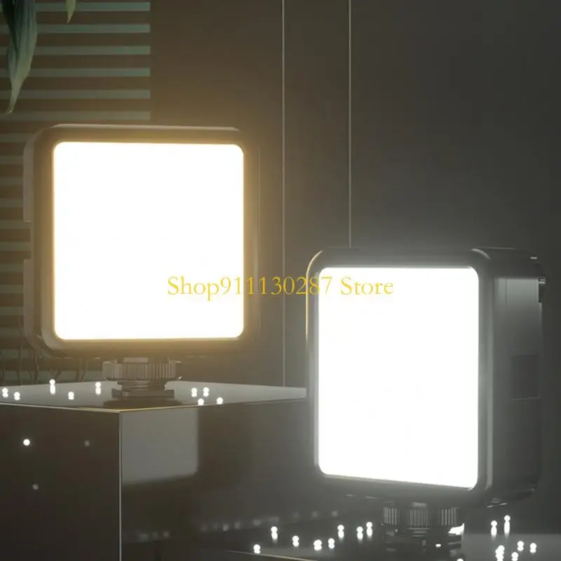 J1HC 3000mAh luz LED portátil para vídeo cámara fotografía portátil 3000K-6000K fría para cámara DSLR videocámara Vlog - imagen 3