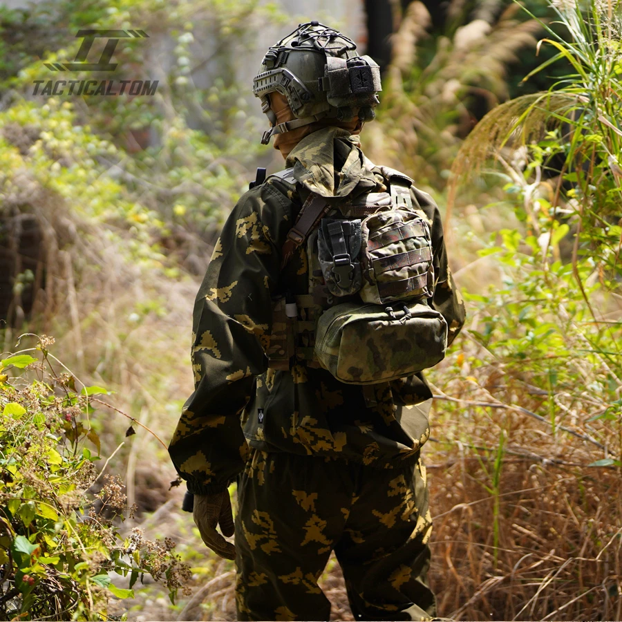 Sudadera táctica camuflaje floral con capucha – exterior - imagen 2