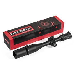 Fire Wolf SFIR Mira táctica 10-40x50 iluminada