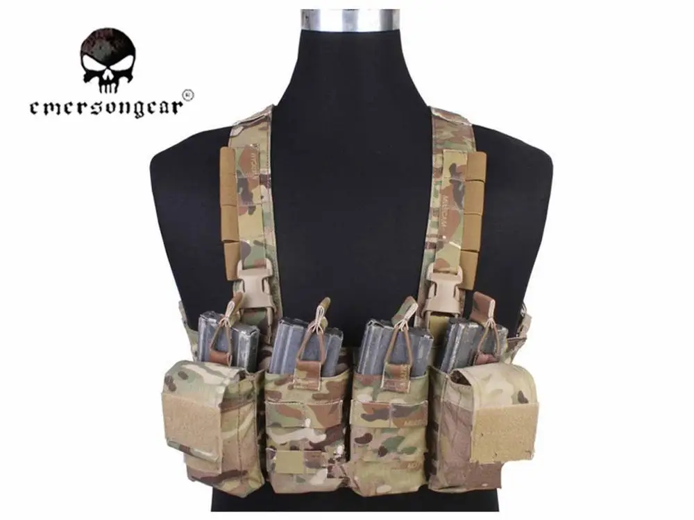 EmersonGear-Easy Chest Rig para Airsoft, Chaleco de combate militar, EM7450 - imagen 2