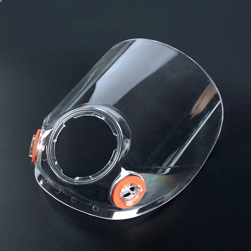 2 uds 6898 vidrio para 3M 6800 Gas Gask protector facial pantalla protectora reemplazar accesorio - imagen 5